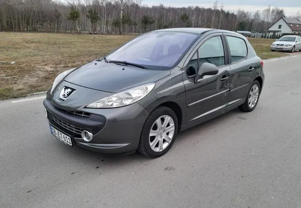 samochody osobowe Peugeot 207 cena 7900 przebieg: 197000, rok produkcji 2007 z Warta